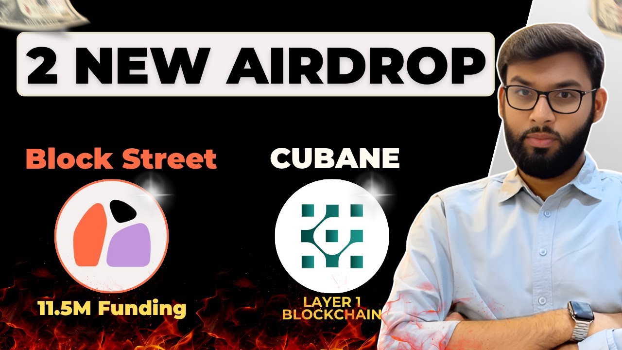 2 New Airdrops | Public-Private Layer-1 blockchain Airdrop Cubane
