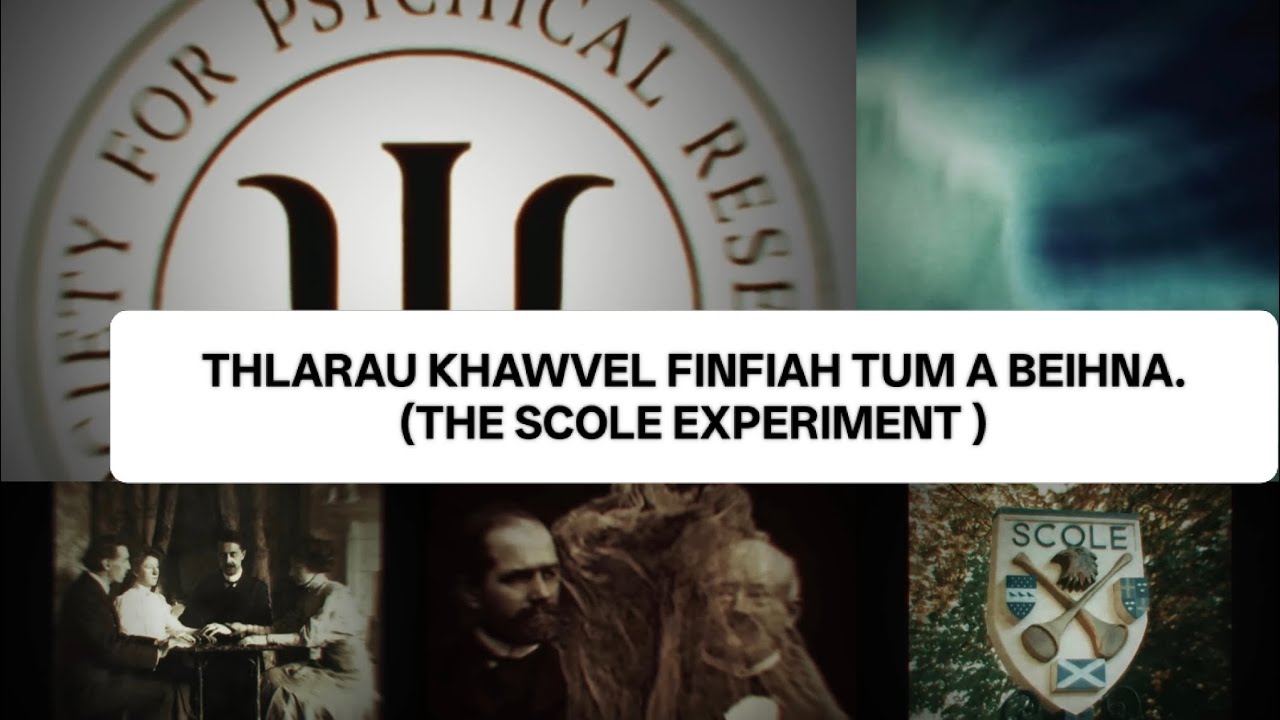 THLARAU KHAWVEL A AWM TAK TAK EM TIH FINFIAH TUMNA ROPUI CHU.(THE SCOLE EXPERIMENT 1993-1998)