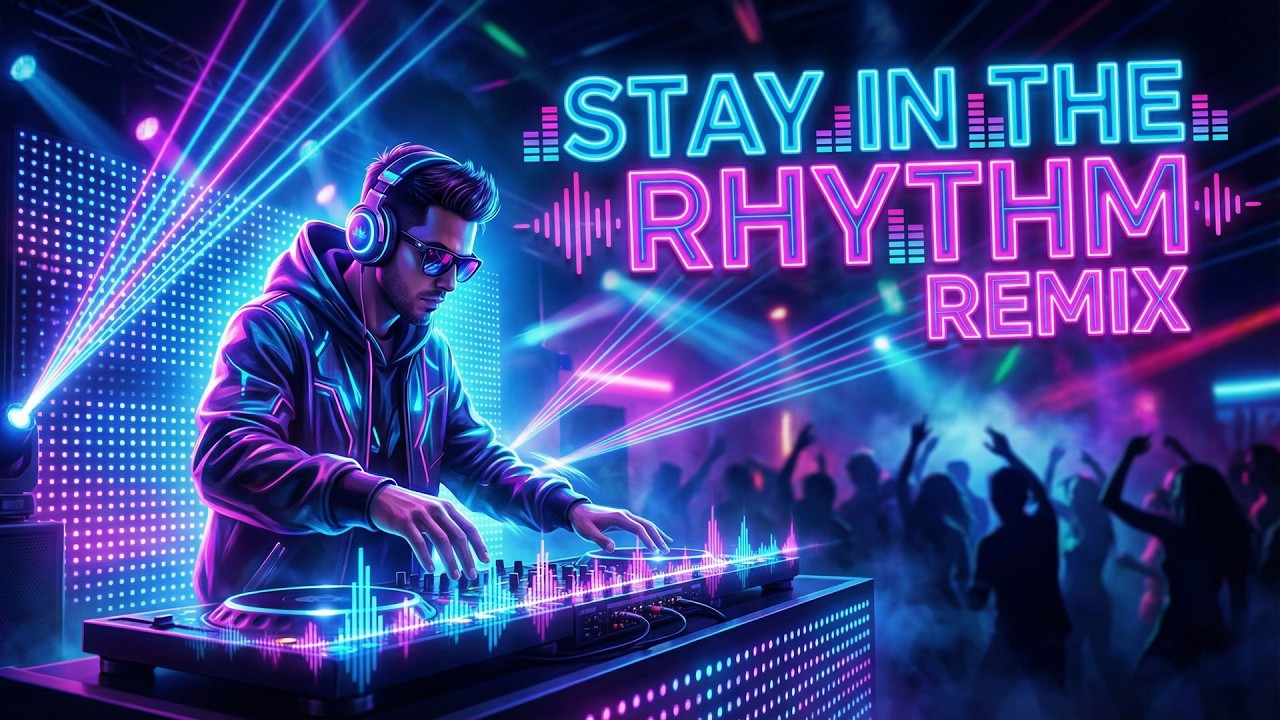 Stay in the Rhythm (Remix) 🔥 | EDM Pop Dance Mix | English Remix Song