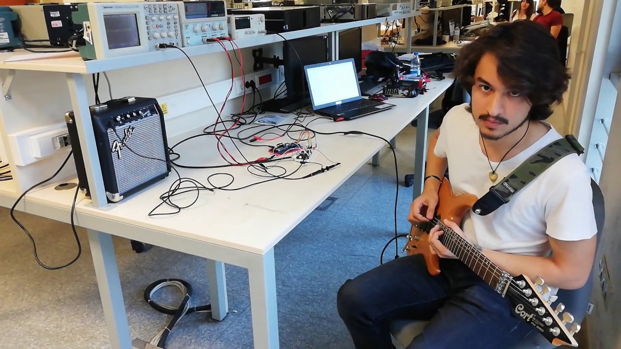 Bilkent University EEE102-Digital Circuit Design, Electric Guitar Effects Processor with Basys3