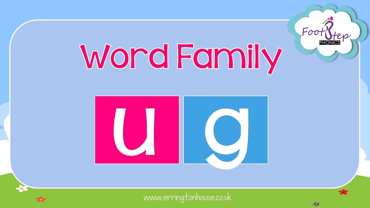 FootStep Phonics - UG Word Family