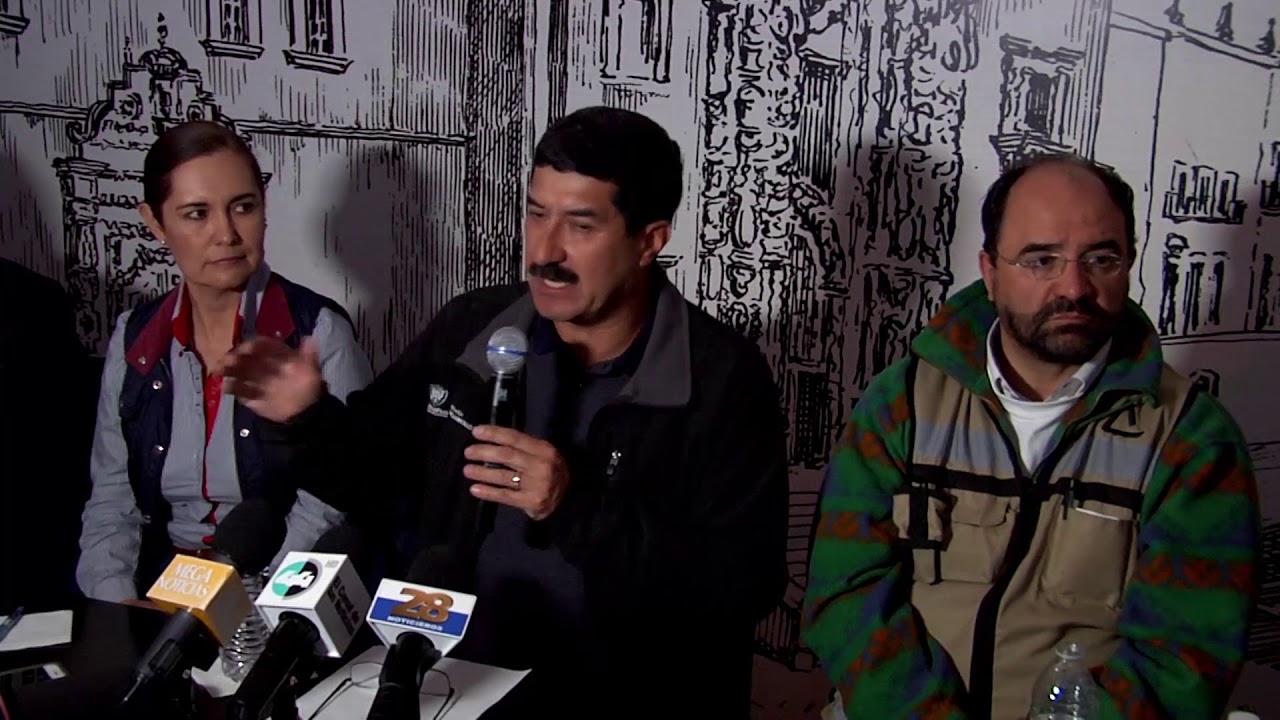 Rueda de Prensa del Gobernador Javier Corral en Zacatecas