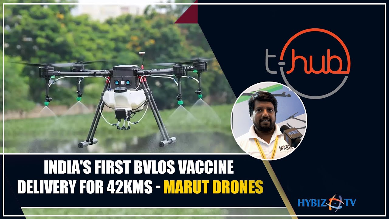 T Hub Phase 2 | Shravan - Marut Drones | Worlds Largest Innovation Campus