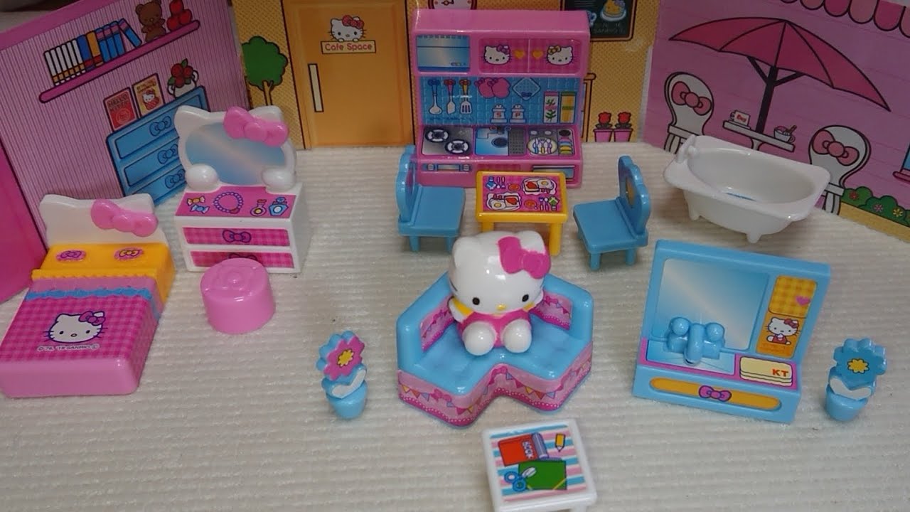5 Minutes Satisfying Video with Unboxing Hello Kitty New House