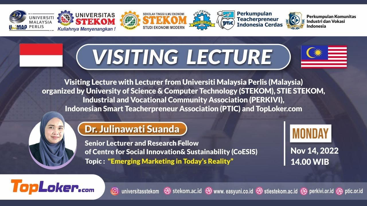 Visiting Lecture with Lecturer from Universiti Malaysia Perlis (Malaysia)