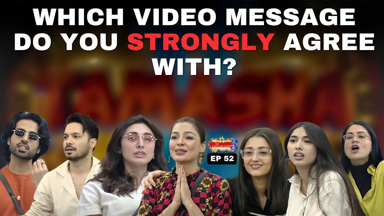 Tamasha 3 Episode 52 Full Review | Aqeel Favorite? | Wajeeha Dania Bashed |  Saima Excited
