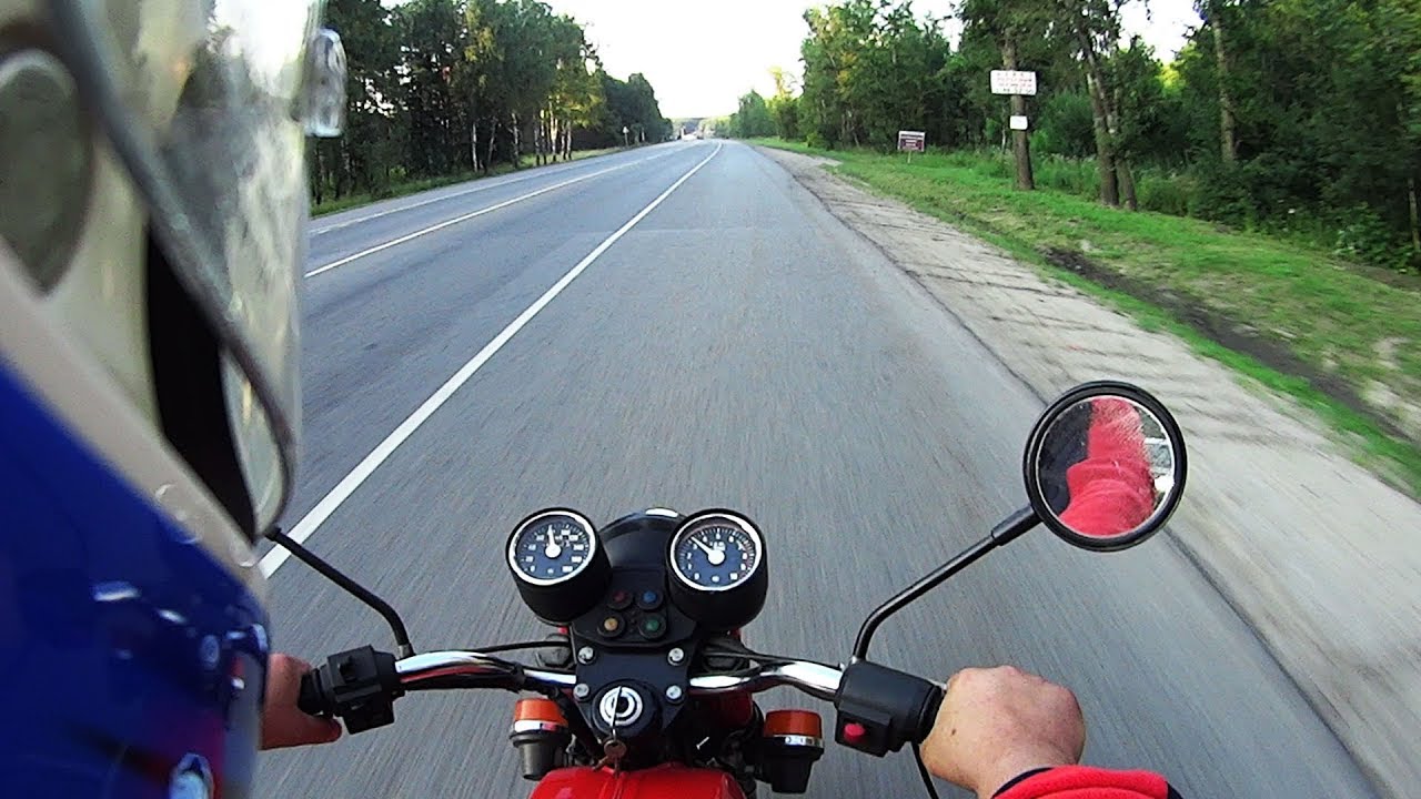 За рулем JAWA 350/634