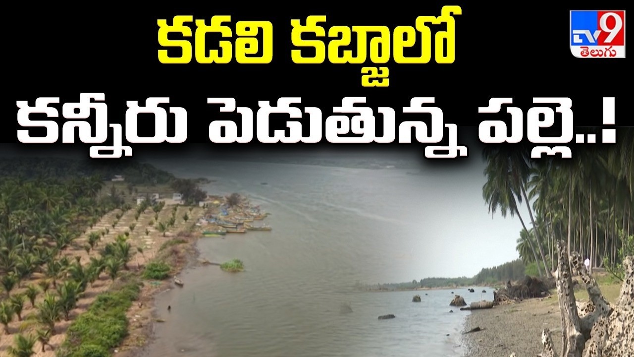 Special Story on Chinnagollapalem Village : కడలి కబ్జాలో కన్నీరు పెడుతున్న పల్లె..! - TV9