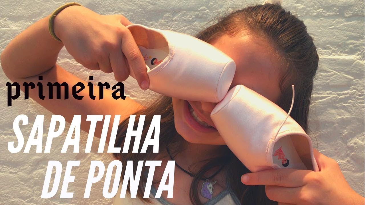 Comprando minha primeira SAPATILHA DE PONTA