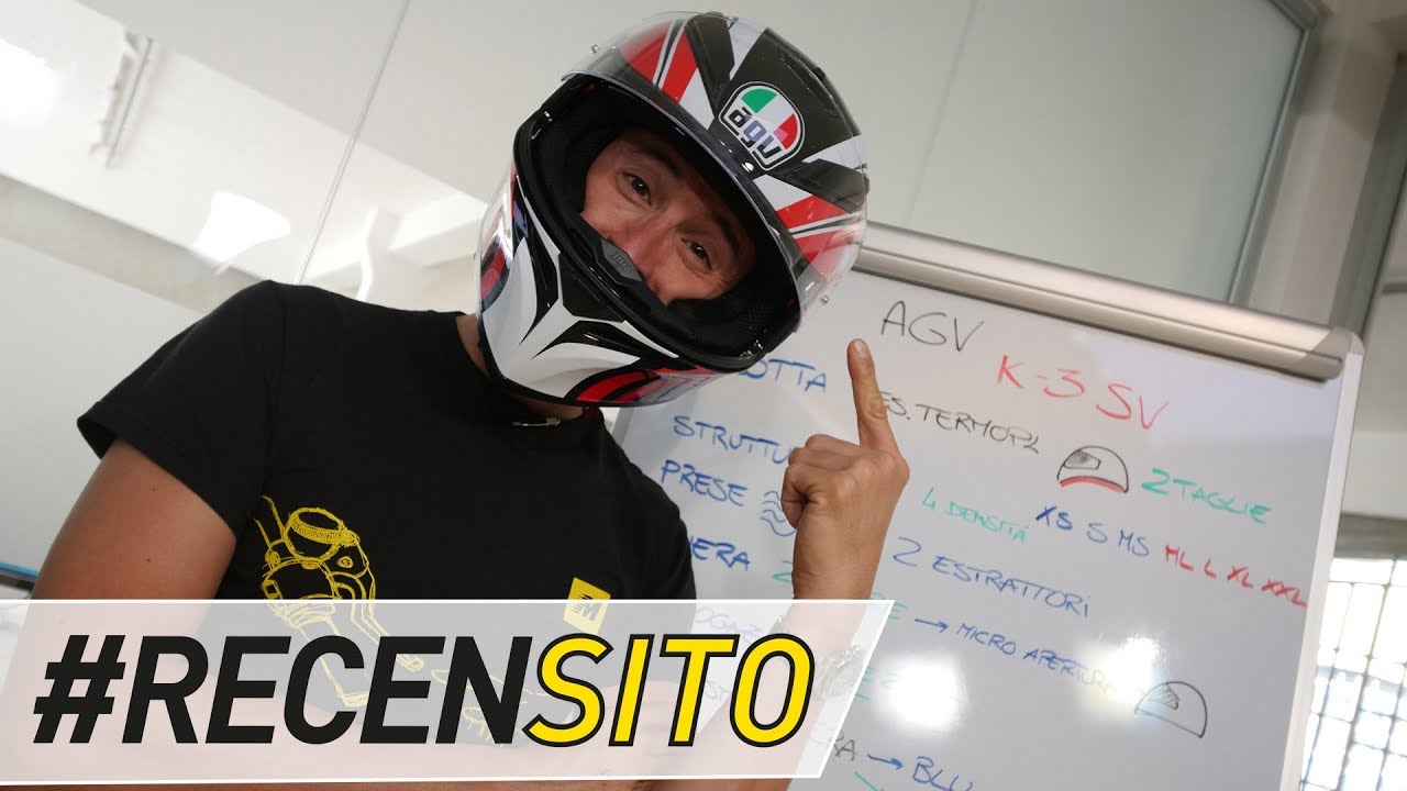 AGV K-3 SV. Recensione casco stradale entry-level