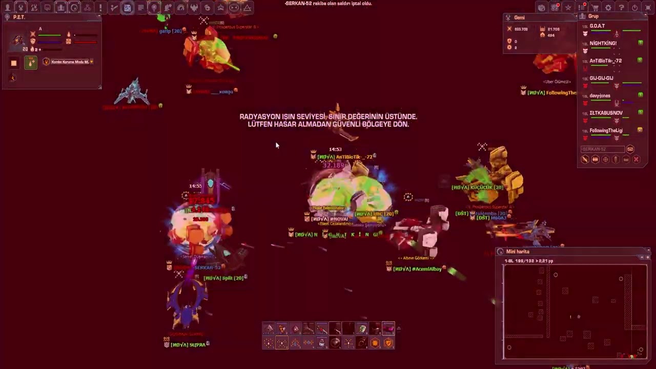 DarkOrbit Tr4-6 NOVA-DST-MGG BL SAVAŞI
