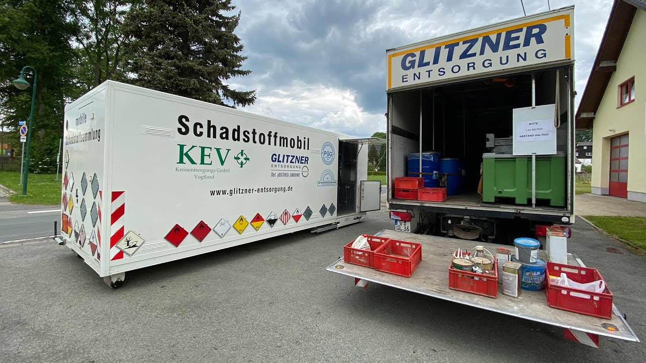 Unterwegs mit dem Schadstoffmobil