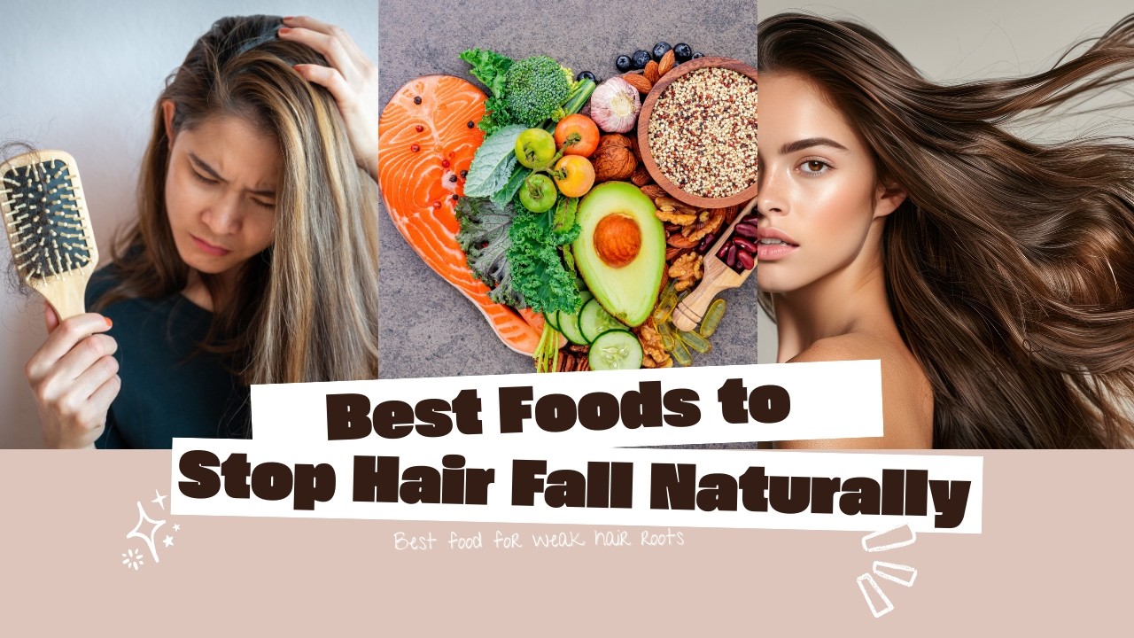 Best Foods to Stop Hair Fall Naturally