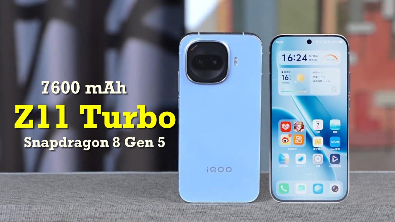 iQOO Z11 Turbo: Snapdragon 8 Gen 5 | 200MP camera | 7600 mAh battery |Unboxing | Review
