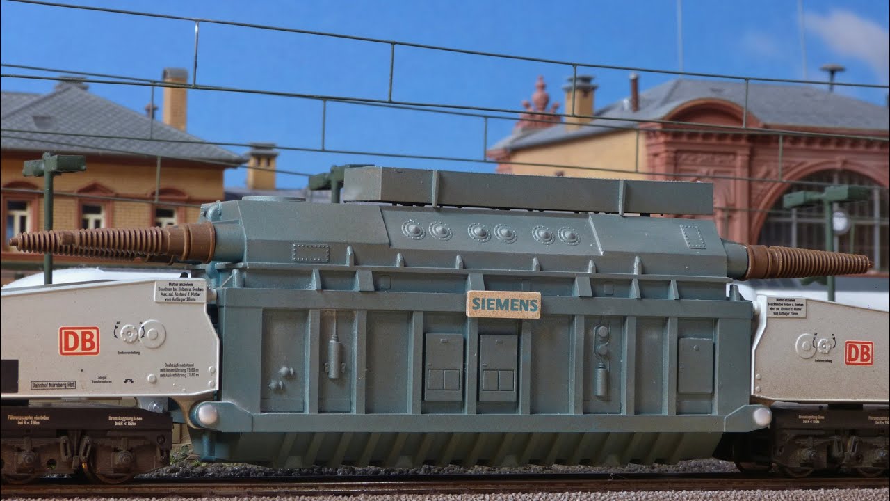 neues ESU Loksound 5 Projekt für das Liliput DB Tragschnabel SetH0/Alterung Weathering Trafo Siemens