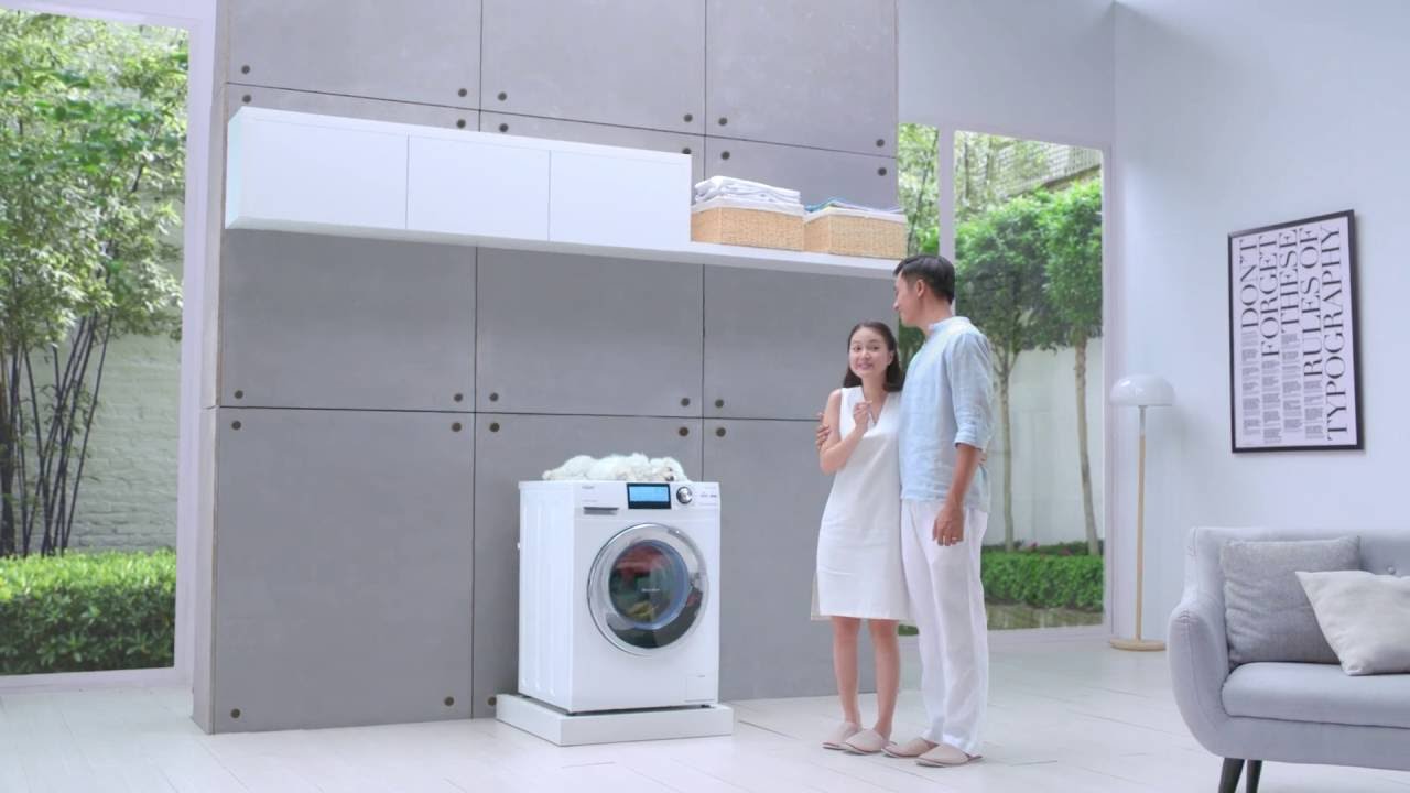 Máy giặt lồng ngang AQUA - Thật thông minh, thật yên tĩnh