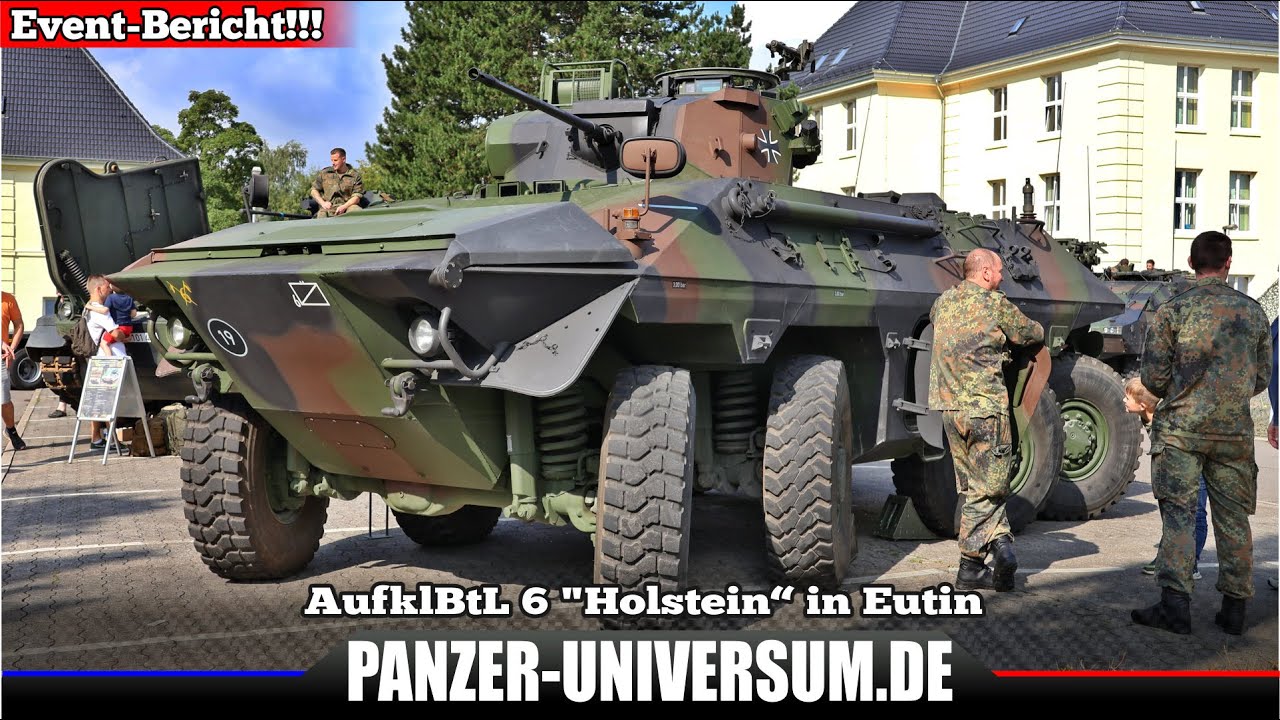 Die Heeresaufklärung der Bundeswehr - Tag der offenen Tür beim AufklBtl 6 