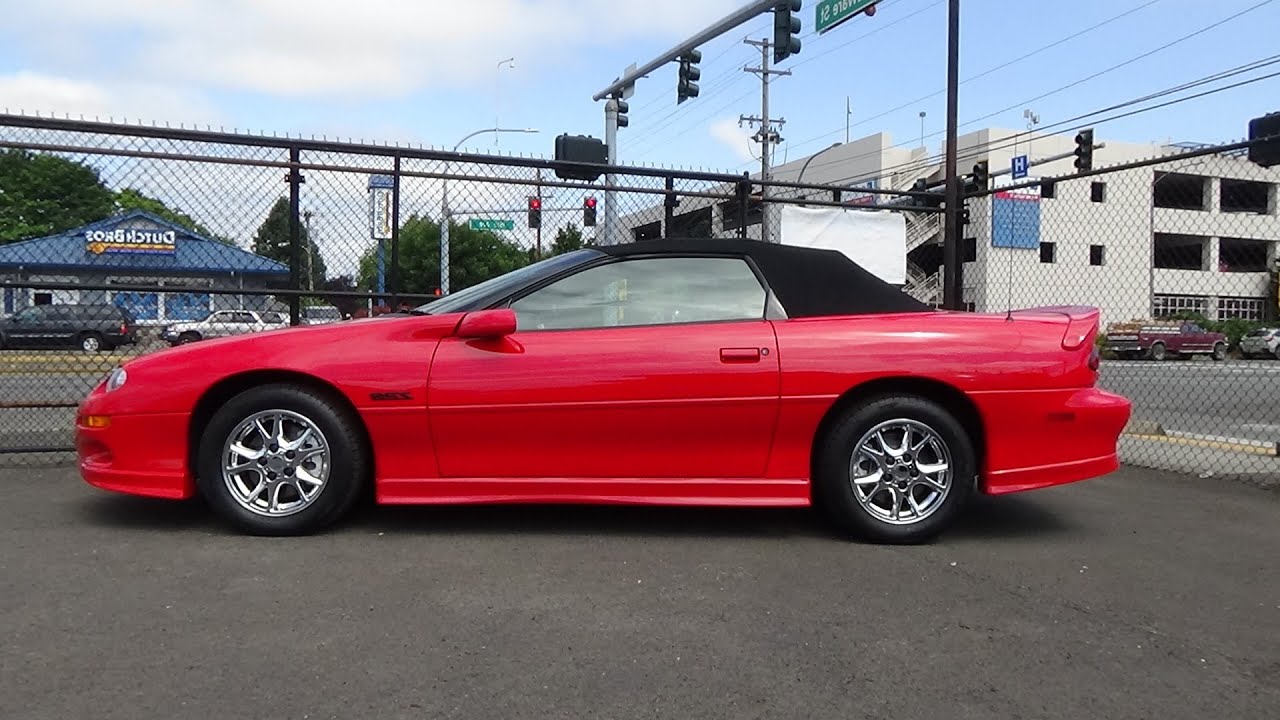 2002 Chevrolet Camaro Z28 Convertible - A Start-Up & Complete Documentation