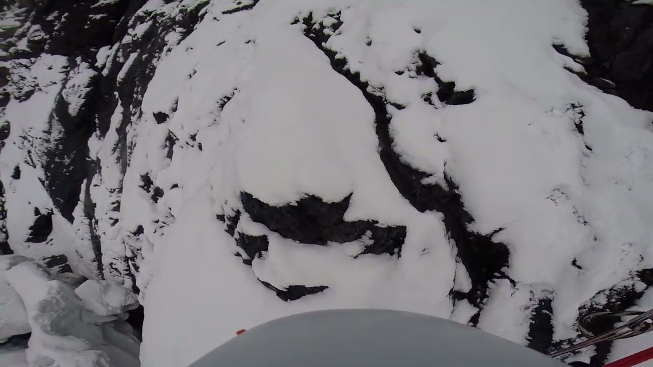 Setting Foot Upon the Hooker Glacier Via Pudding Rock