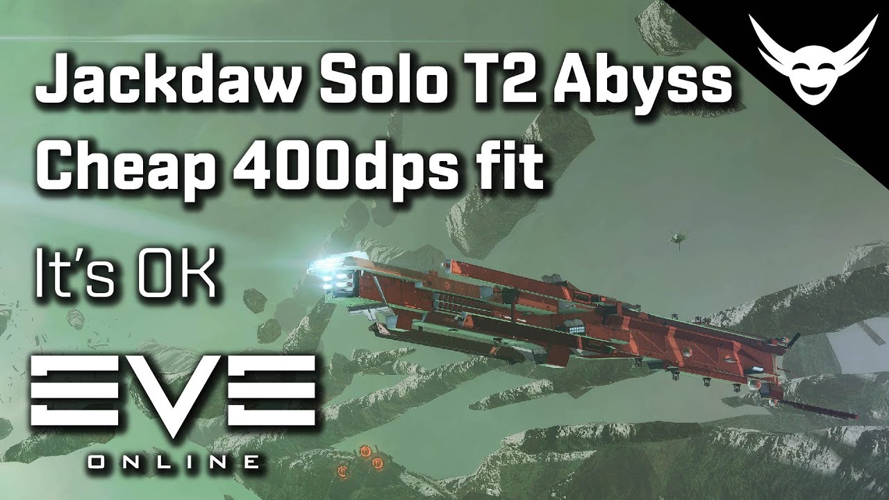 EVE Online - Дешевый соло T2 Dark Abyss Jackdaw (400 DPS)