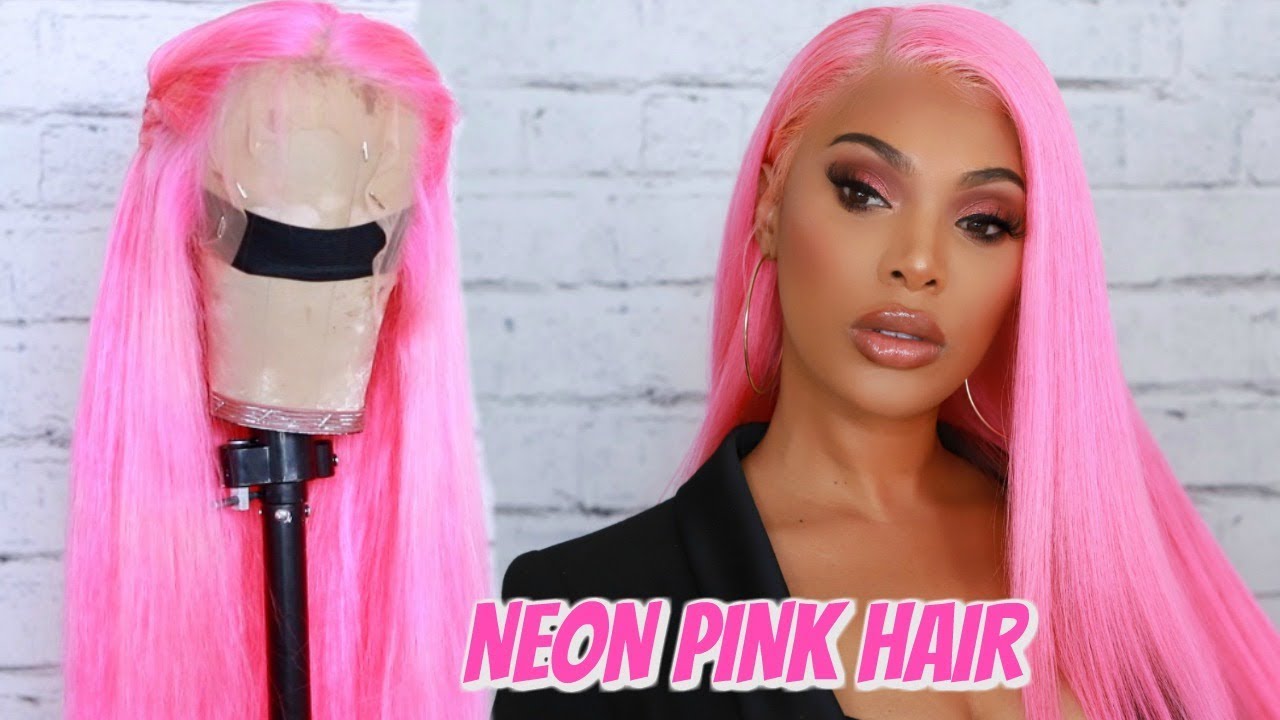 LETS MAKE A WIG | NEON PINK HAIR