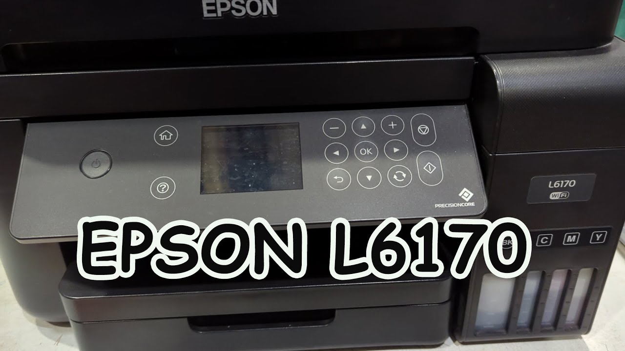 Epson L6170 самостоятельное обслуживание и ремонт принтер не печатает или печатает с полосами