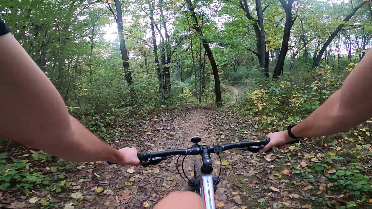 Blue Trail - Island Lake - Brighton, MI - Full Trail POV 2.7k60