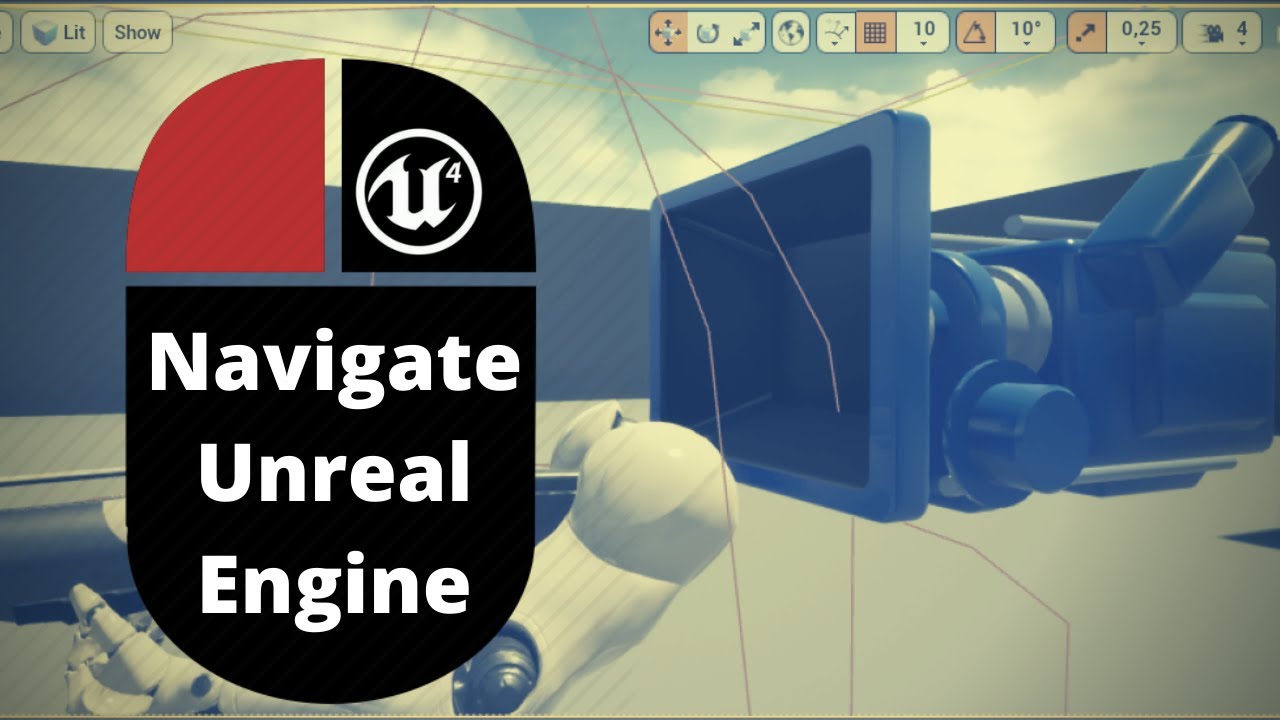 UNREAL ENGINE NAVIGATION For Beginners | Viewport Navigation explained (Tutorial)