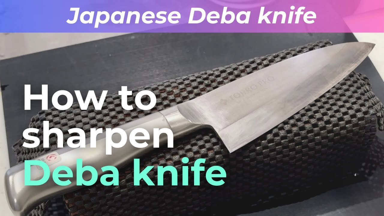 How to sharpen Deba knife [knife sharpening🔪✨]