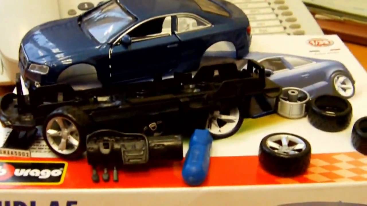 Unboxing BBurago Audi a5