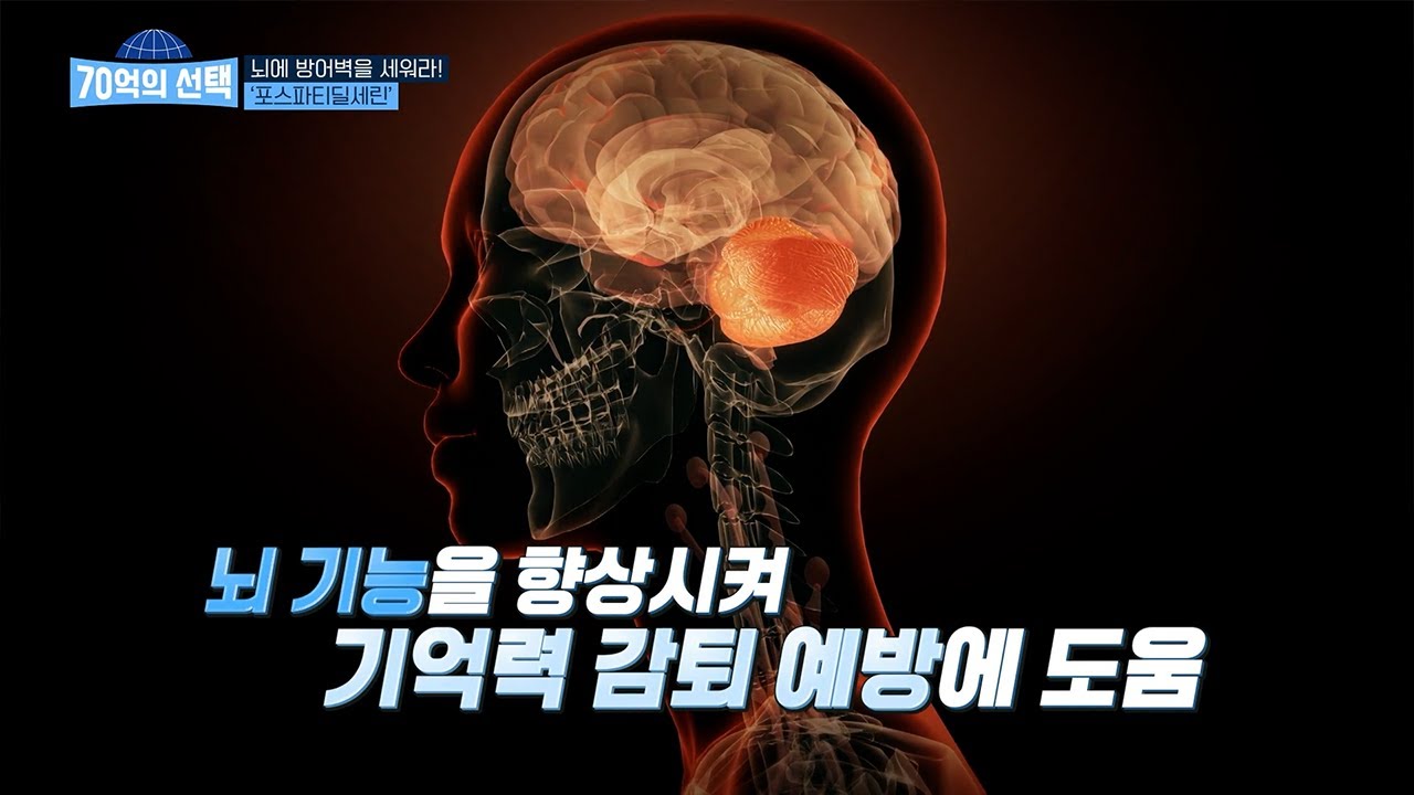 치매 예방에 가장 중요한 뇌세포 보호💥 뇌세포 기능 향상에 도움을 주는 '포스파티딜세린'으로 치매 유전을 이겨내다⁉️ #70억의선택