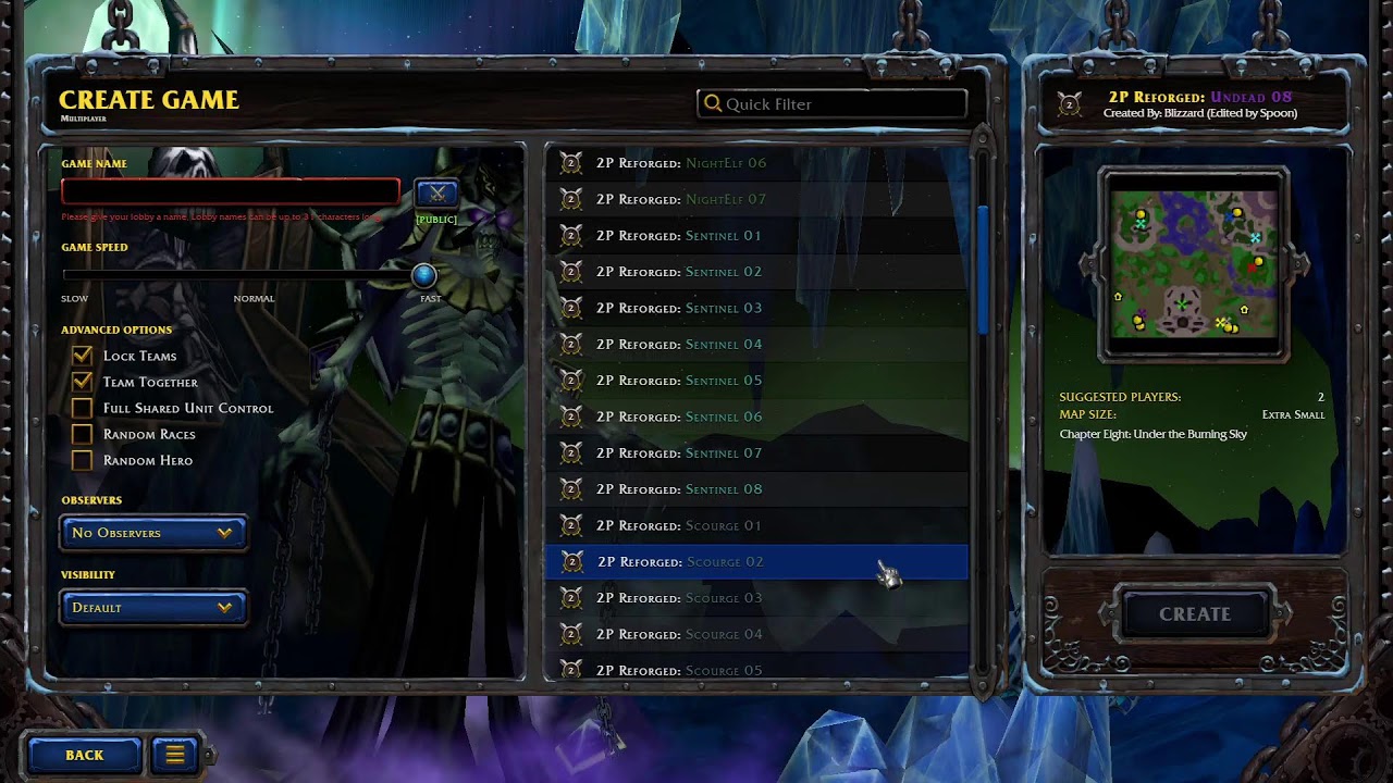 Trampling the alliance into the ground at the command of the dreadlords | Warcraft 3 Coop