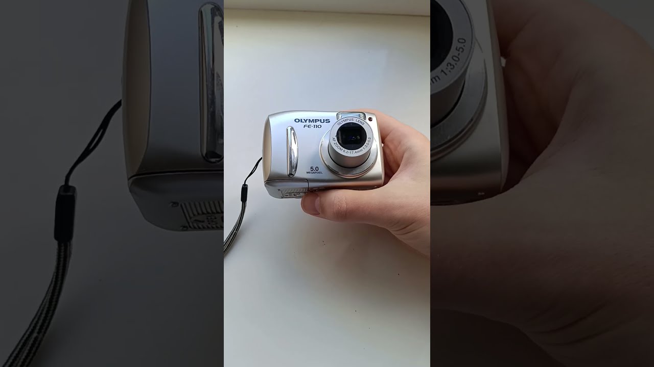 💥Camera Olympus FE-110 digital compact💥Sony Canon Nikon Kodak💥Y2K Nostalgia 2000s Digicam Shorts