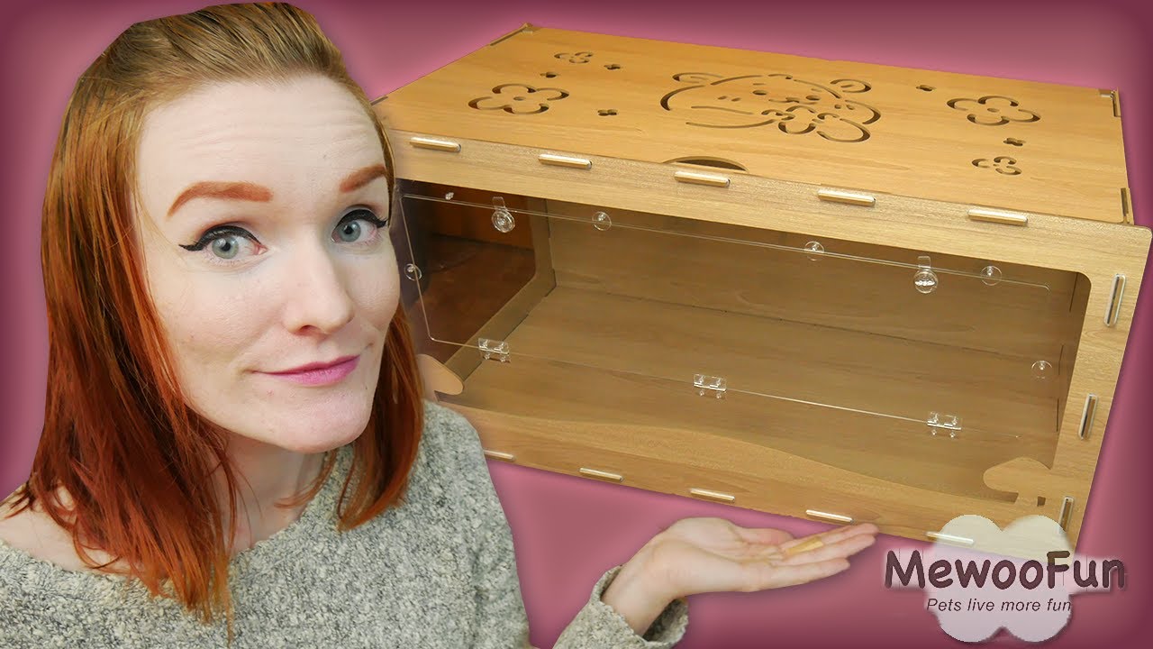 Mewoofun Hamster cage Unboxing Review | Munchie's Place