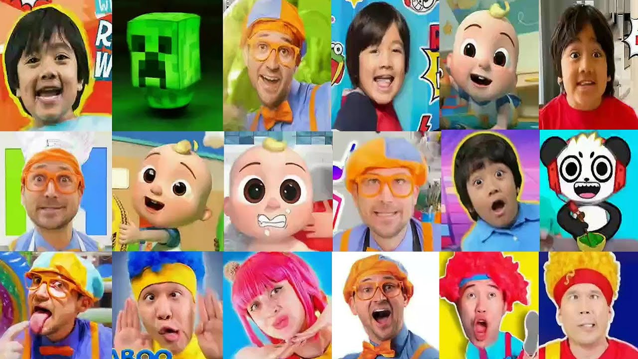 Ryan’s World & Blippi & Cocomelon & D Billions - KulikiTaka ti №13