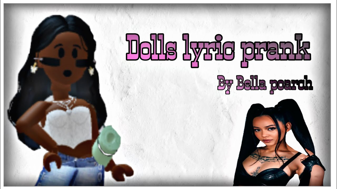 ~Dolls lyric prank~ By Bella Poarch 🎤🔪🎶🎵