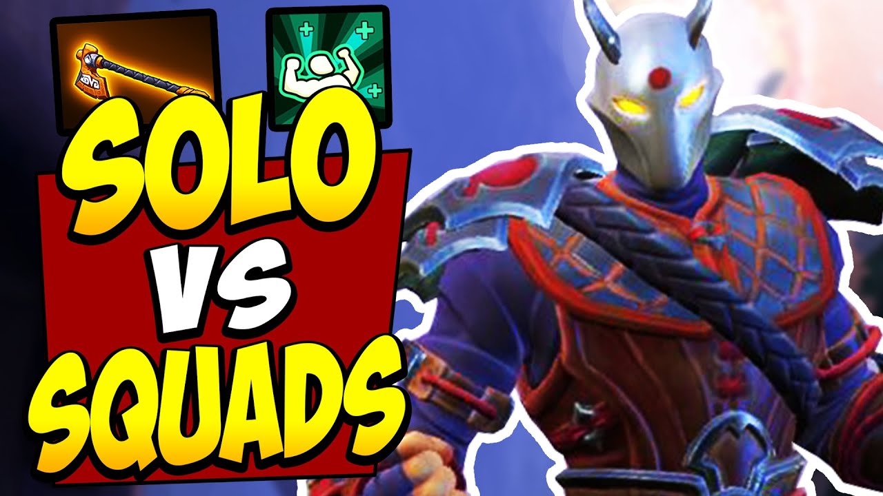 Killing a FULL LMG Squad - Solo Squads - 20 Kills | Realm Royale