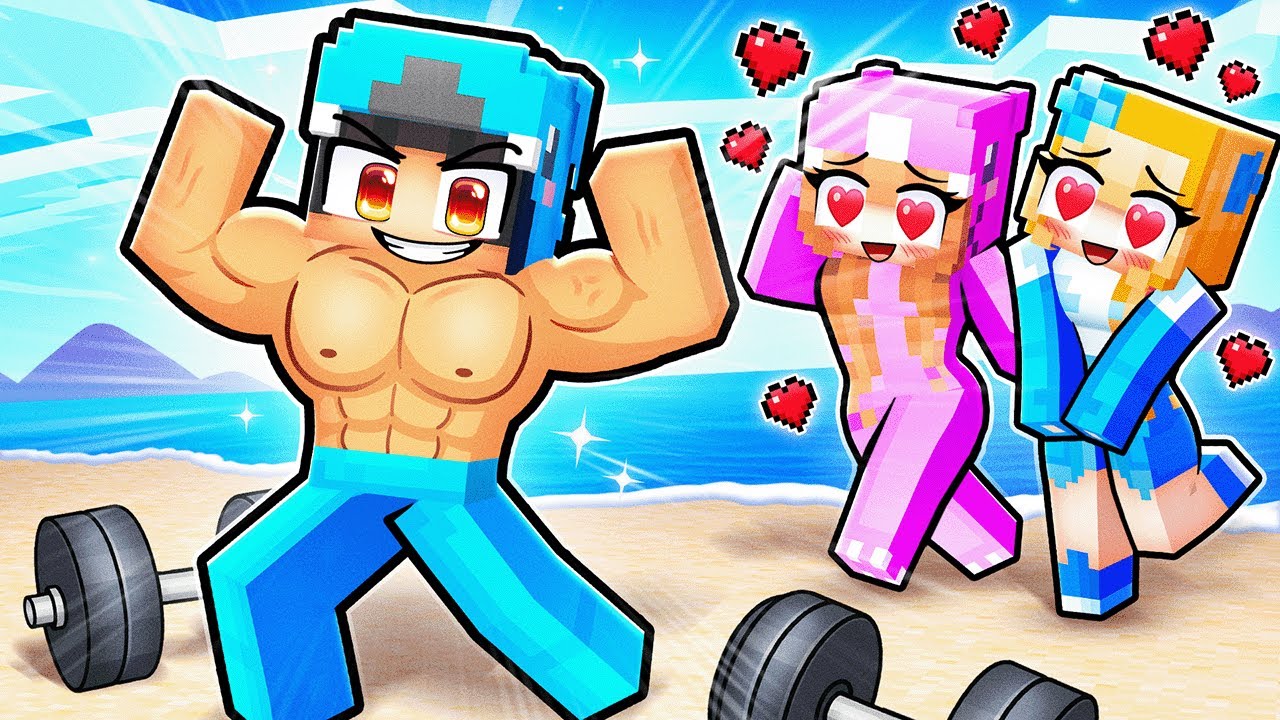 Omz Strong On Summer Vacation Love Story in Minecraft!