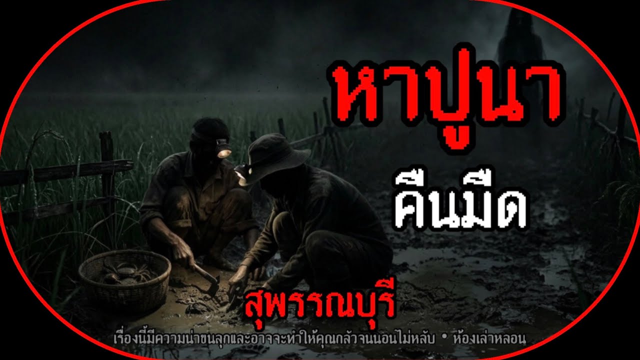 หาปูนาคืนมืด • สุพรรณบุรี [เรื่องเล่าผี] | ห้องเล่าหลอน