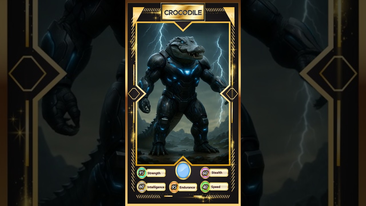 CRAGTHORN - The Swamp Crusher Unleashed! 🐊 | WildLegends #17 #ai