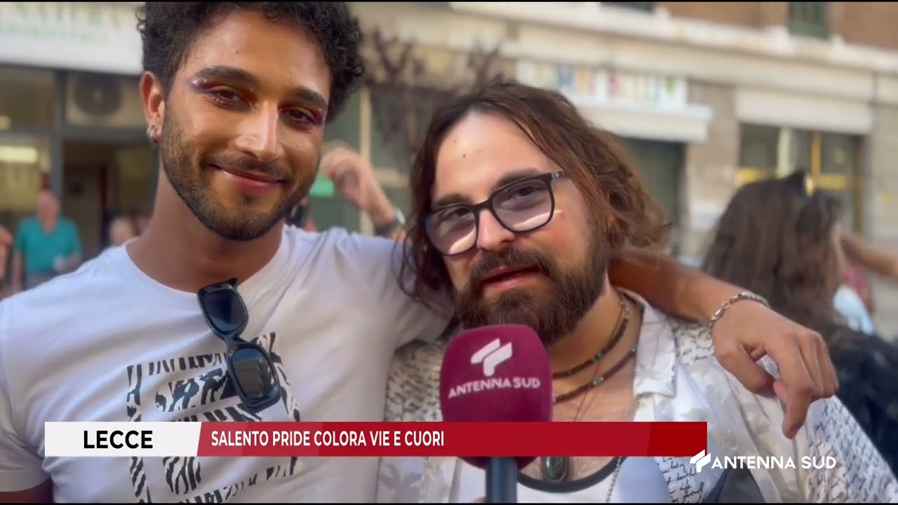 13 LUGLIO 2025   LECCE   SALENTO PRIDE COLORA VIE E CUORI