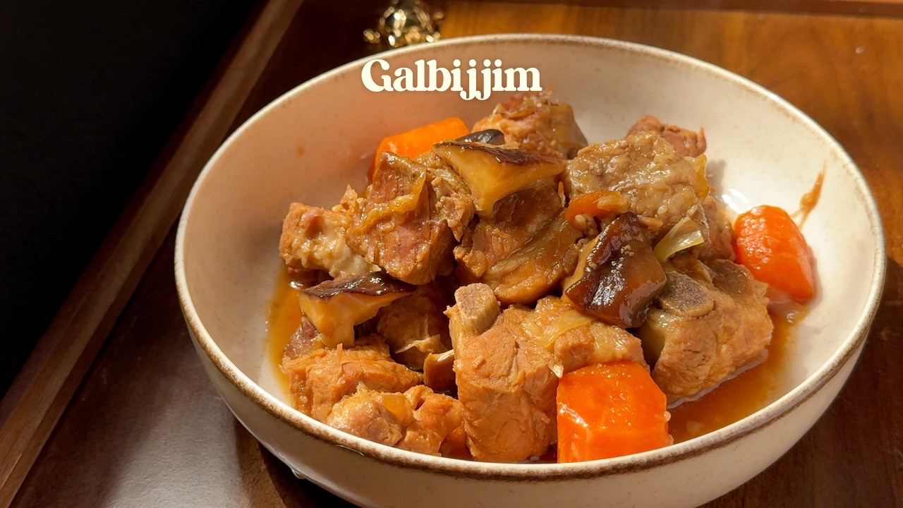 Galbijjim, costillas coreanas estofadas