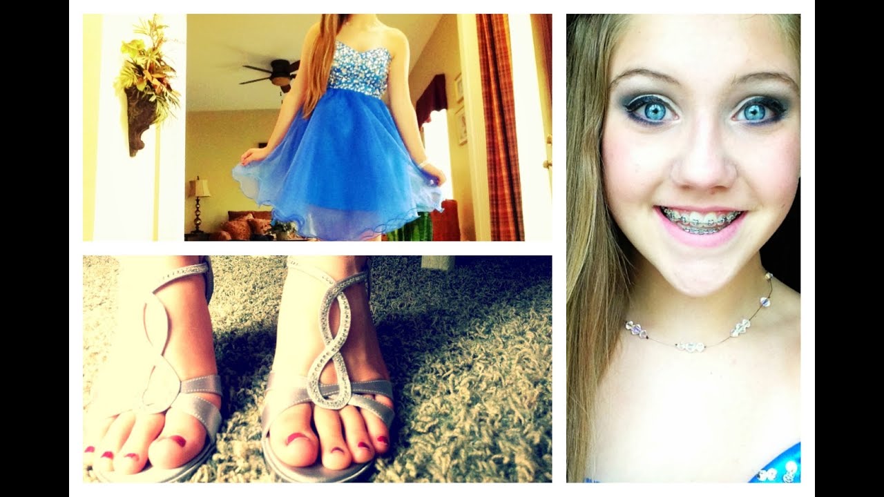 Spring formal! Makeup, Hair, And Outfit!