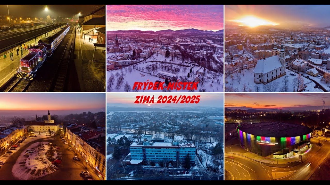 Fr&yacute;dek-M&iacute;stek Zima 2024/2025 DRON(4K)