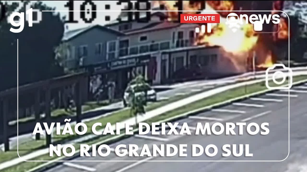 Avi&atilde;o de pequeno porte cai no Litoral Norte do RS