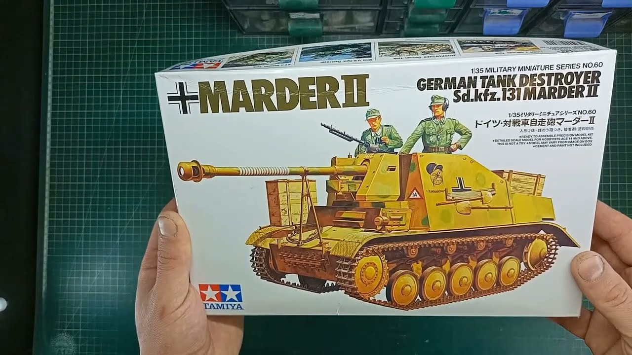Обзор Marder II от Tamiya