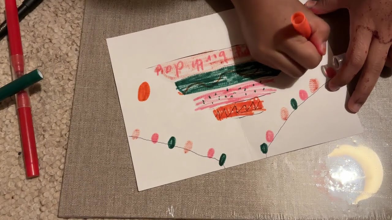 Making Birthday card ❤️