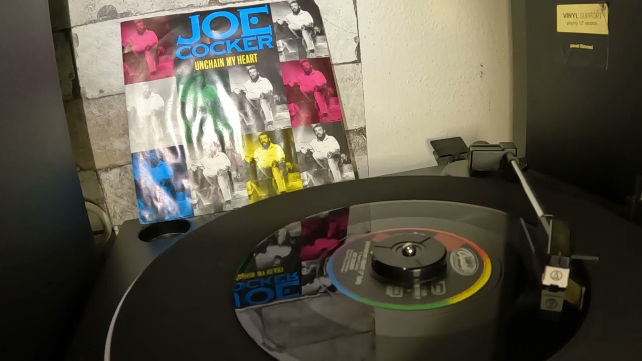 Joe Cocker - Unchain My Heart 1987 ( 7" vinyl  single rip  ) My Vinyl Records  Collection