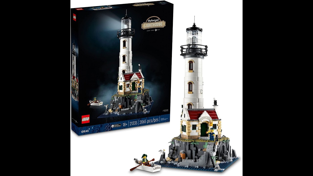 Motorized Lighthouse - 21335 LEGO Stop Motion
