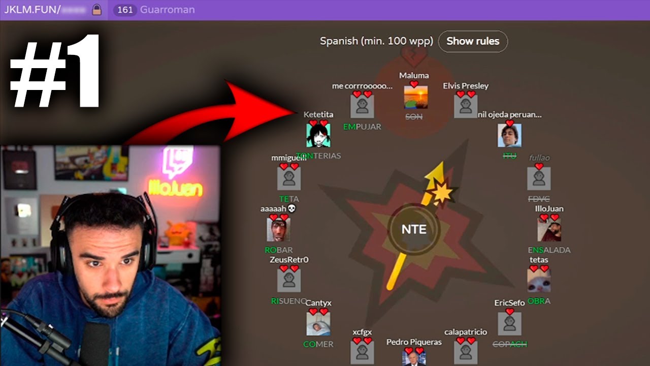 illojuan juega bombparty con subs #1